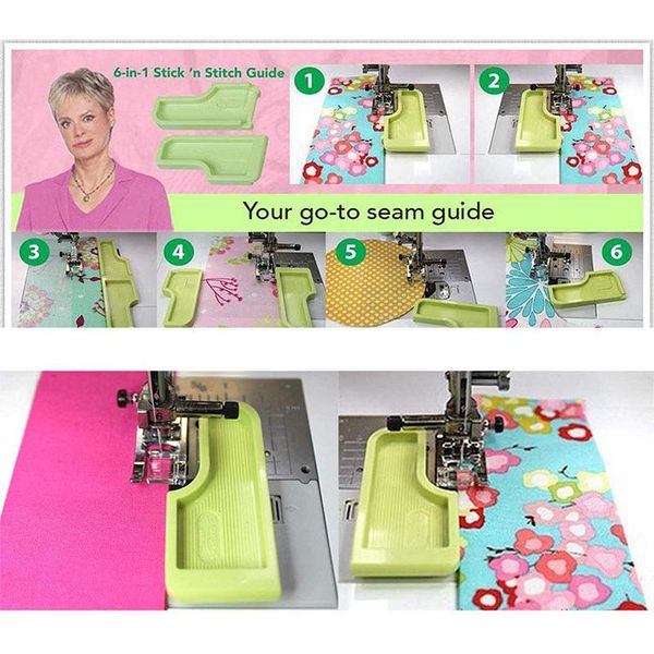 sewing seam guide positioning plate fixing fabrics handmade multifunction tool lors889 notions & tools, Black
sewing seam guide positioning plate fixing fabrics handmade multifunction tool lors889 notions & tools, Black