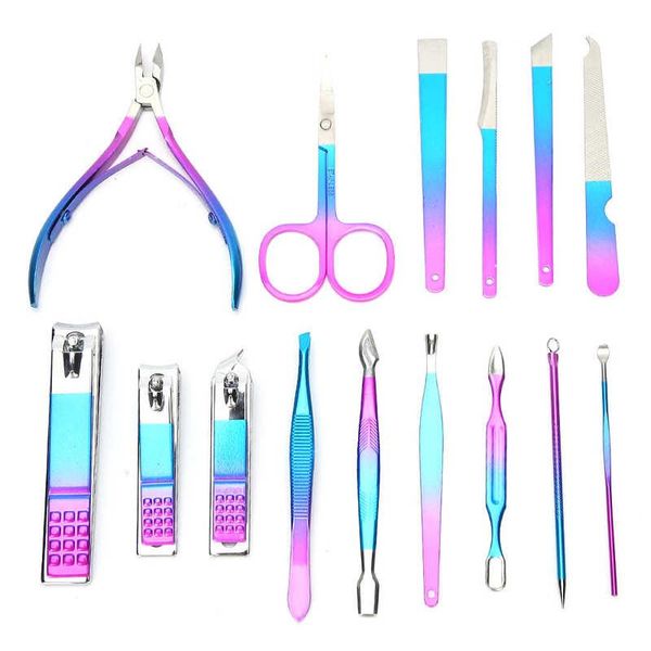 nail art kits 12/15pcs/set clipper set eyebrow scissors dead skin pusher manicure pedicure tool accessories kit 7023d/7023c
nail art kits 12/15pcs/set clipper set eyebrow scissors dead skin pusher manicure pedicure tool accessories kit 7023d/7023c