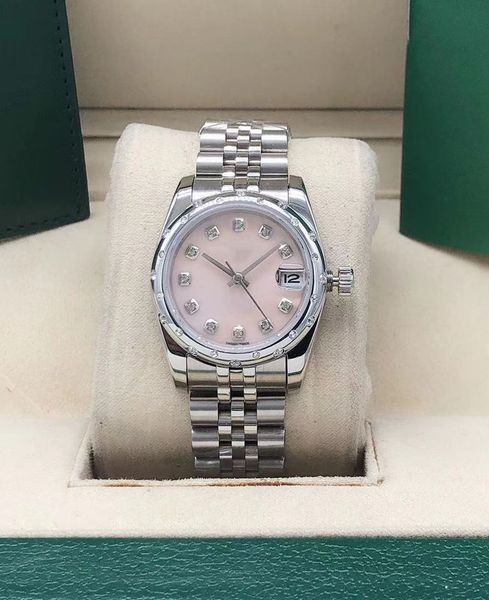 gold casual fashion 31mm date womens watches ladies dress bracelet stainless steel watch diamond ring automatic mechanical wristwatch box ba, Slivery;brown
gold casual fashion 31mm date womens watches ladies dress bracelet stainless steel watch diamond ring automatic mechanical wristwatch box ba, Slivery;brown
