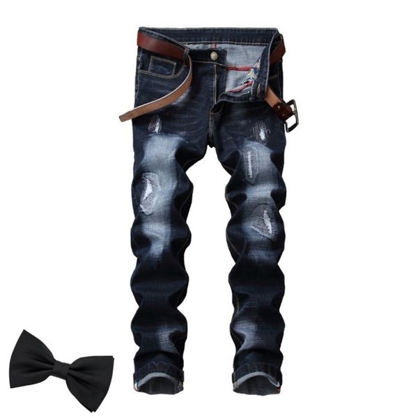 classic men jeans ripped distressed slim scratched patchwork casual denim pants male trousers hombre homme amazing 210723, Blue
classic men jeans ripped distressed slim scratched patchwork casual denim pants male trousers hombre homme amazing 210723, Blue
