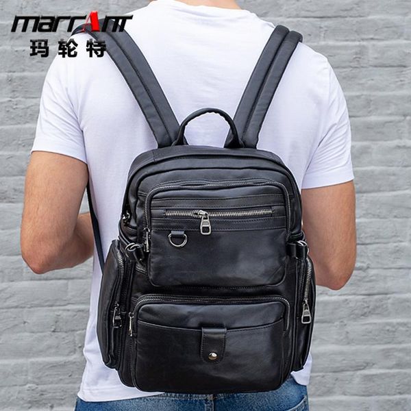 backpack outdoor long distance business trip leather leisure large capacity lychee grain for men and women
backpack outdoor long distance business trip leather leisure large capacity lychee grain for men and women