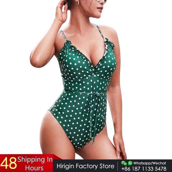 hirigin dot printed summer women one piece swimsuit push up padded swimwear 2021 backless beach swimming suit biquini one-piece suits
hirigin dot printed summer women one piece swimsuit push up padded swimwear 2021 backless beach swimming suit biquini one-piece suits