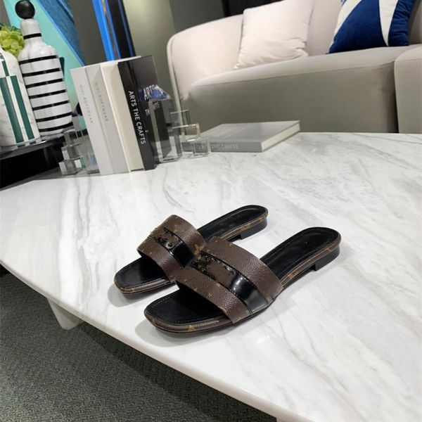 slippers opened toe flat slipper women sandals genuine leather metal decro fashion shoe for, Black
slippers opened toe flat slipper women sandals genuine leather metal decro fashion shoe for, Black