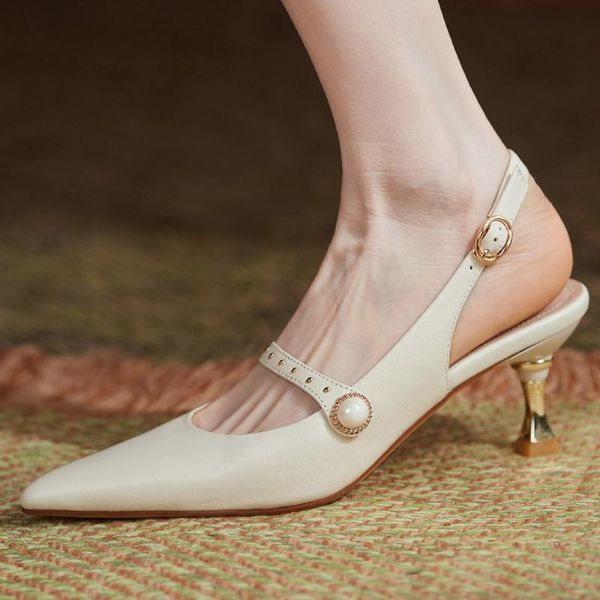women's genuine leather thin high heel pointed toe slip-on pumps beading rivet buckle mary jane heels sandals wedding dress shoe shoes, Black
women's genuine leather thin high heel pointed toe slip-on pumps beading rivet buckle mary jane heels sandals wedding dress shoe shoes, Black