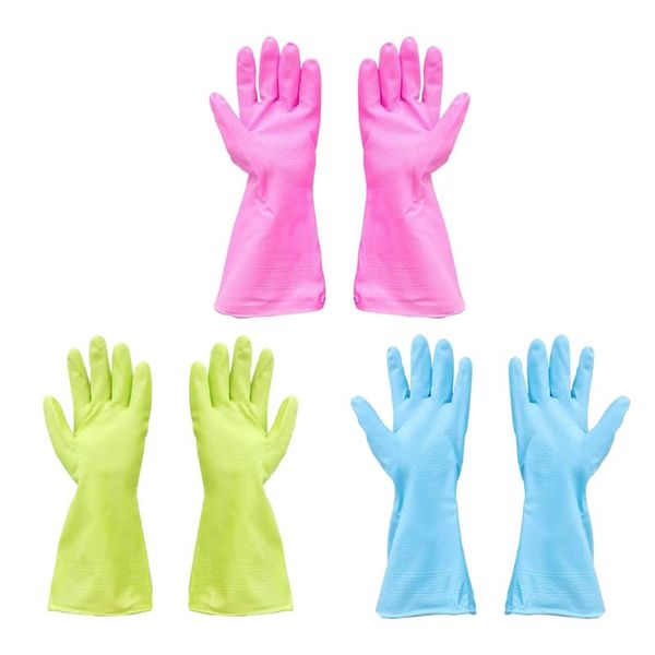 3pairs housekeeping thin waterproof rubber cleaning gloves household kitchen laundry washing dishes durable pvc leather disposable
3pairs housekeeping thin waterproof rubber cleaning gloves household kitchen laundry washing dishes durable pvc leather disposable