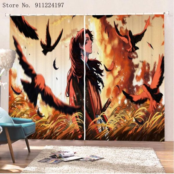 japanese anime polyester blackout curtains demon slayer window curtain for living room bedroom ultra-thin micro shading & drapes
japanese anime polyester blackout curtains demon slayer window curtain for living room bedroom ultra-thin micro shading & drapes