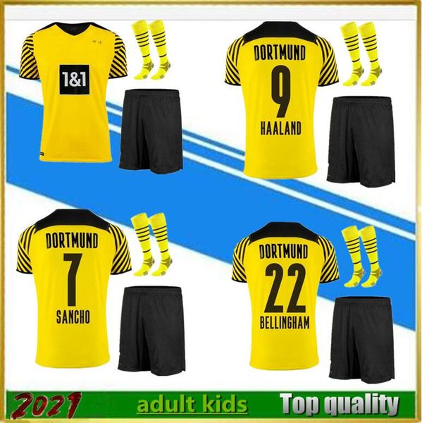 2021 reus soccer jersey kids kits+socks 20/21 hazard haaland sancho gotze paco alcacer full set football shirt, Black;yellow
2021 reus soccer jersey kids kits+socks 20/21 hazard haaland sancho gotze paco alcacer full set football shirt, Black;yellow