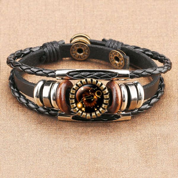 selling classic 12 constellations time bracelet creative ancient bronze tube, Golden;silver
selling classic 12 constellations time bracelet creative ancient bronze tube, Golden;silver