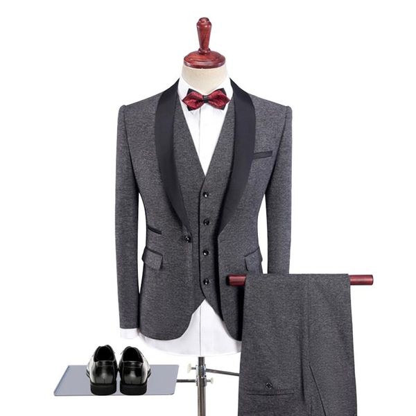 men's suits & blazers 2021 big size autumn and winter slim suit three-piece groom dress thick business casual, White;black
men's suits & blazers 2021 big size autumn and winter slim suit three-piece groom dress thick business casual, White;black