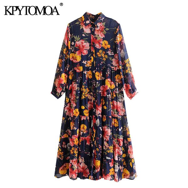 women elegant fashion floral print midi dress vintage lapel collar long sleeve female dresses vestidos mujer 210416, Black;gray
women elegant fashion floral print midi dress vintage lapel collar long sleeve female dresses vestidos mujer 210416, Black;gray