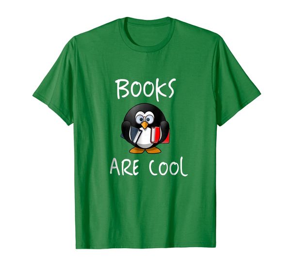Cute Penguin Book Lover Reading Books Funny Gift T shirt, Mainly pictures