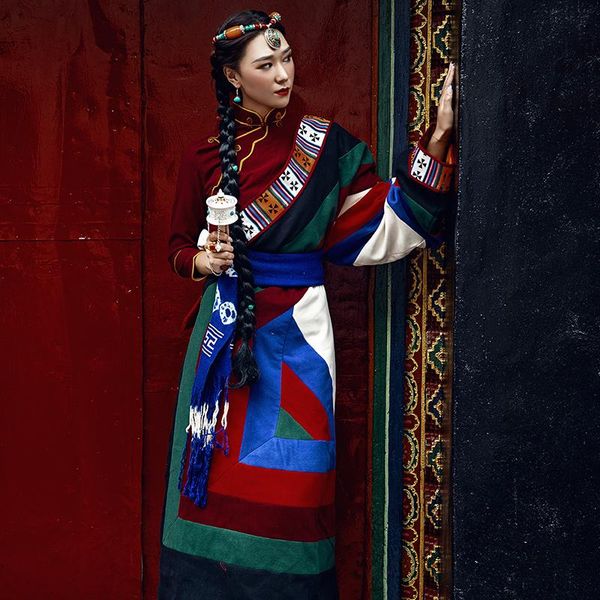 casual dresses bangji meiduo 2021 tibetan robe tibet travel po lhasa dress long sleeve national style dingzhen, Black;gray
casual dresses bangji meiduo 2021 tibetan robe tibet travel po lhasa dress long sleeve national style dingzhen, Black;gray