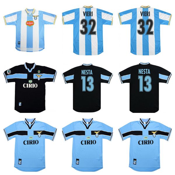 1998 2000 lazio retro soccer jersey 1999 vieri salas mihajlovic veron stankovic mancini nesta nedved inzaghi vintage football shirt, Black;yellow
1998 2000 lazio retro soccer jersey 1999 vieri salas mihajlovic veron stankovic mancini nesta nedved inzaghi vintage football shirt, Black;yellow