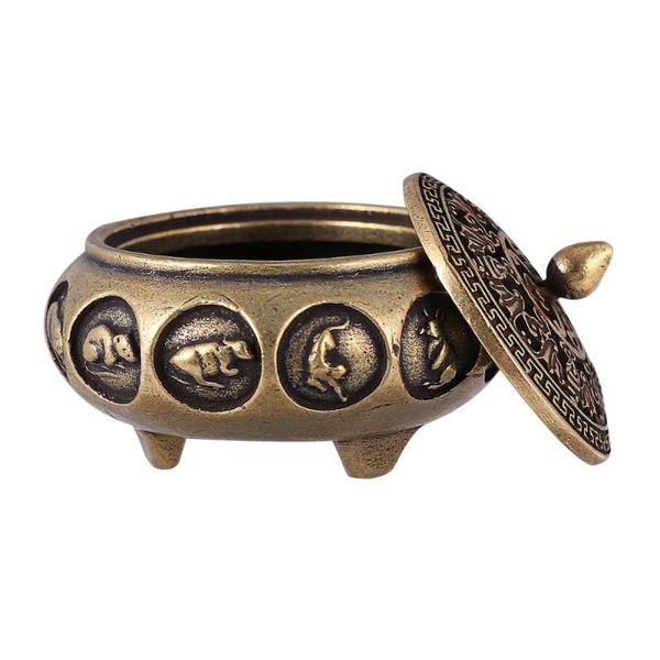 fragrance lamps copper censer twelve chinese zodiac signs deskornament carving worship tea ceremony for store home (golden)
fragrance lamps copper censer twelve chinese zodiac signs deskornament carving worship tea ceremony for store home (golden)