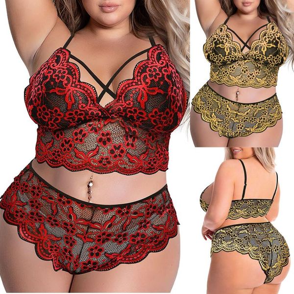 bras fashion lace lingerie underwear set sleepwear steel ring pajamas garter bowknot thong lenceria, Red;black
bras fashion lace lingerie underwear set sleepwear steel ring pajamas garter bowknot thong lenceria, Red;black