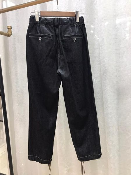 fashion ladies 2021 loose casual bead chain beaded ankle drawstring jeans 0111 women's, Blue
fashion ladies 2021 loose casual bead chain beaded ankle drawstring jeans 0111 women's, Blue