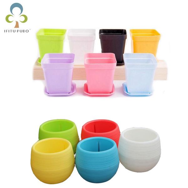 5/10pcs mini square round plastic plant flower pot home office planter deskdecoration colorful with pots trays yjn planters &
5/10pcs mini square round plastic plant flower pot home office planter deskdecoration colorful with pots trays yjn planters &
