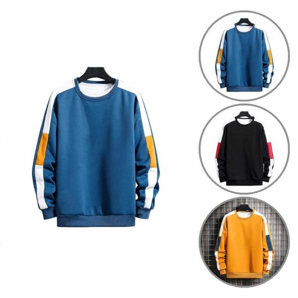 men's sweaters 4 colors stylish men breathable long sleeve sweatshirt regular patchwork hoodie all-matched for daily wear, White;black
men's sweaters 4 colors stylish men breathable long sleeve sweatshirt regular patchwork hoodie all-matched for daily wear, White;black