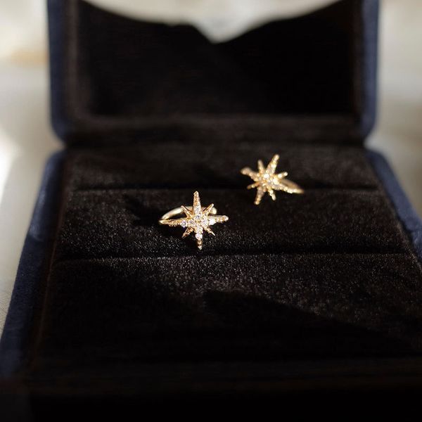 eight star earbone advanced sense clip no hole female french style diamond earrings indifference temperament earrings, Silver
eight star earbone advanced sense clip no hole female french style diamond earrings indifference temperament earrings, Silver