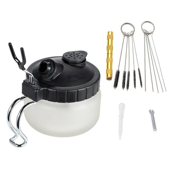 professional spray guns airbrush cleaning pot for 0.2 0.3 0.5mm nozzle gun holder tools glass jar bottle
professional spray guns airbrush cleaning pot for 0.2 0.3 0.5mm nozzle gun holder tools glass jar bottle