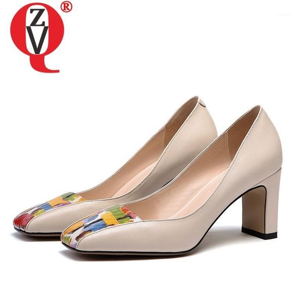 dress shoes zvq woman autumn est fashion square toe genuine leather pumps outside high heels mixed colors party1, Black
dress shoes zvq woman autumn est fashion square toe genuine leather pumps outside high heels mixed colors party1, Black