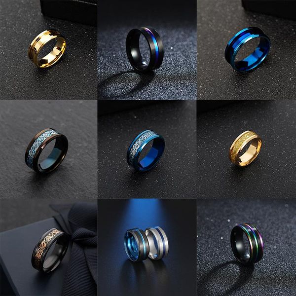 wedding rings colors stainless steel blue groove beveled edge tungsten carbide ring black celtic dragon carbon fibre men, Slivery;golden
wedding rings colors stainless steel blue groove beveled edge tungsten carbide ring black celtic dragon carbon fibre men, Slivery;golden
