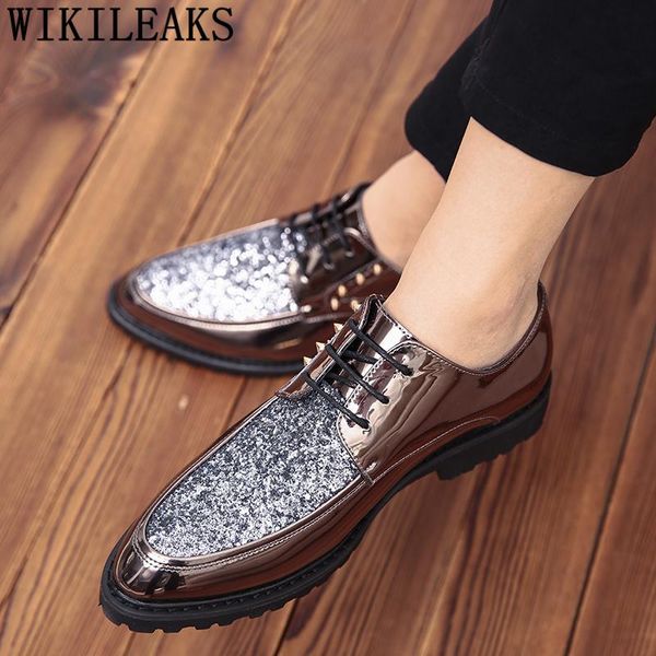 dress shoes oxford for men formal glitter italian luxury 2021 brand gold classic coiffeur zapatos elegantes, Black
dress shoes oxford for men formal glitter italian luxury 2021 brand gold classic coiffeur zapatos elegantes, Black