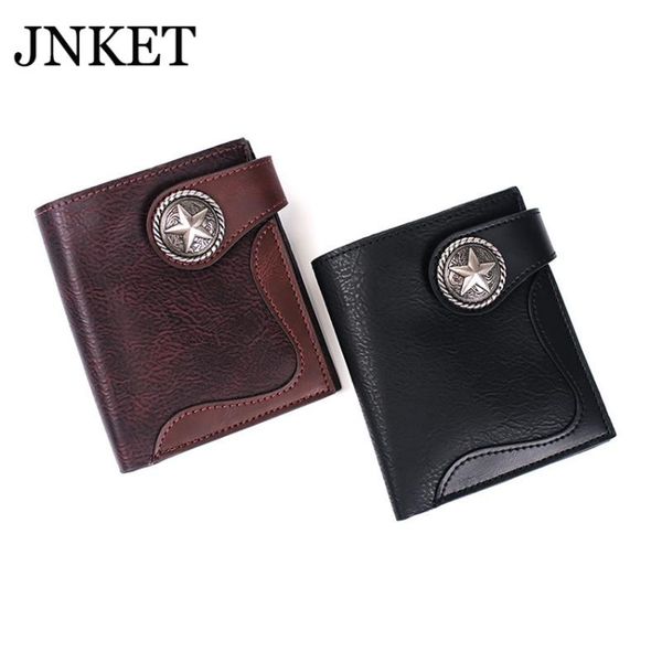 wallets jnket retro men's pu leather short wallet five-pointed star billfold card holder clutch bag purse notecase, Red;black
wallets jnket retro men's pu leather short wallet five-pointed star billfold card holder clutch bag purse notecase, Red;black