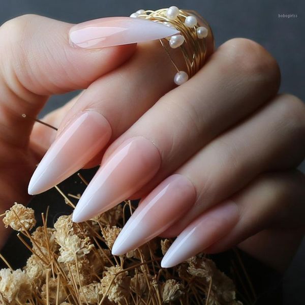 salon ombre glossy stiletto fake nails super long french line tips false nail pink medium almond diy art coffin ballet nails1, Red;gold
salon ombre glossy stiletto fake nails super long french line tips false nail pink medium almond diy art coffin ballet nails1, Red;gold