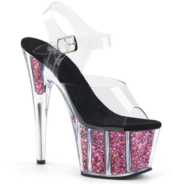high heels on the runway, 15cm sandals for women in summer 2021, colorful sequined nightclubs, Black
high heels on the runway, 15cm sandals for women in summer 2021, colorful sequined nightclubs, Black