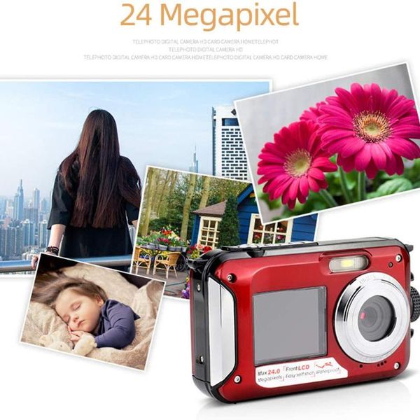 digital cameras dual screen underwater camera selfie video recorder waterproof anti-shake 1080p full hd 2.4mp tf card 32gb 16x zoom
digital cameras dual screen underwater camera selfie video recorder waterproof anti-shake 1080p full hd 2.4mp tf card 32gb 16x zoom