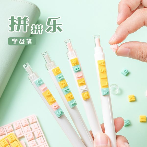 pen creative spell music letter set fun diy press black 0.5mm neutral student brush question signature
pen creative spell music letter set fun diy press black 0.5mm neutral student brush question signature