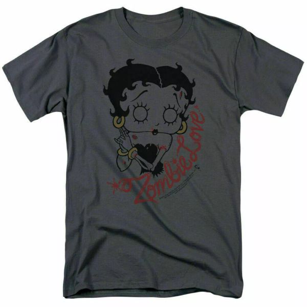 betty boop classic zombie t shirt mens licensed cartoon merchandise charcoal, White;black
betty boop classic zombie t shirt mens licensed cartoon merchandise charcoal, White;black