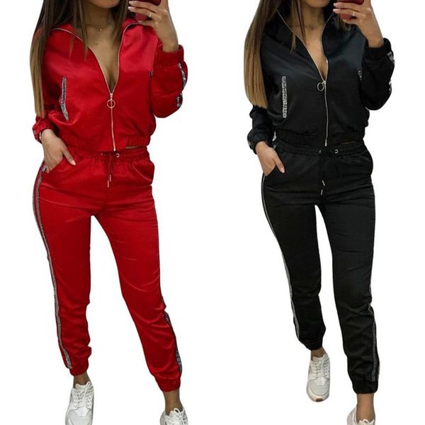 gym clothing female polyester solid color splicing sports and leisure suit two-piece s6q5069, White;black
gym clothing female polyester solid color splicing sports and leisure suit two-piece s6q5069, White;black