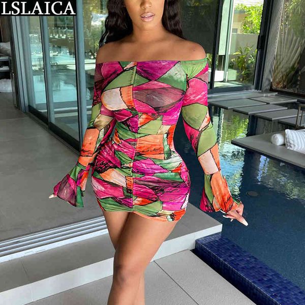 slash neck off shoulder dress flare sleeve skinny women party fashion personalized drawstring summer vestido de mujer 210520, Black;gray
slash neck off shoulder dress flare sleeve skinny women party fashion personalized drawstring summer vestido de mujer 210520, Black;gray