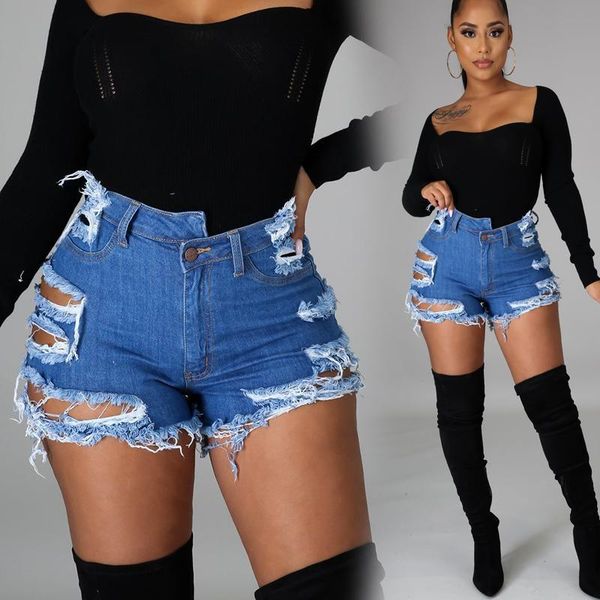 women's jeans fringed high-neck short 2021 street summer fashion ripped denim shorts push up retro high-end, Blue
women's jeans fringed high-neck short 2021 street summer fashion ripped denim shorts push up retro high-end, Blue