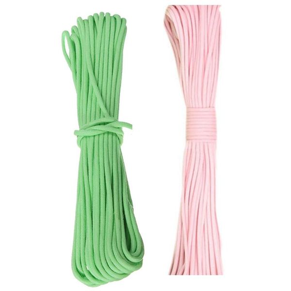 pcs 550lb paracord parachute cord nylon luminous glow in the dark 9 core strand, green & pink outdoor gadgets
pcs 550lb paracord parachute cord nylon luminous glow in the dark 9 core strand, green & pink outdoor gadgets
