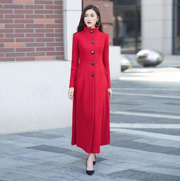 women's wool & blends 1pcs/lot solid slim plus size long seelve women mandarin coat overcoat female girls winter blend coats, Black
women's wool & blends 1pcs/lot solid slim plus size long seelve women mandarin coat overcoat female girls winter blend coats, Black