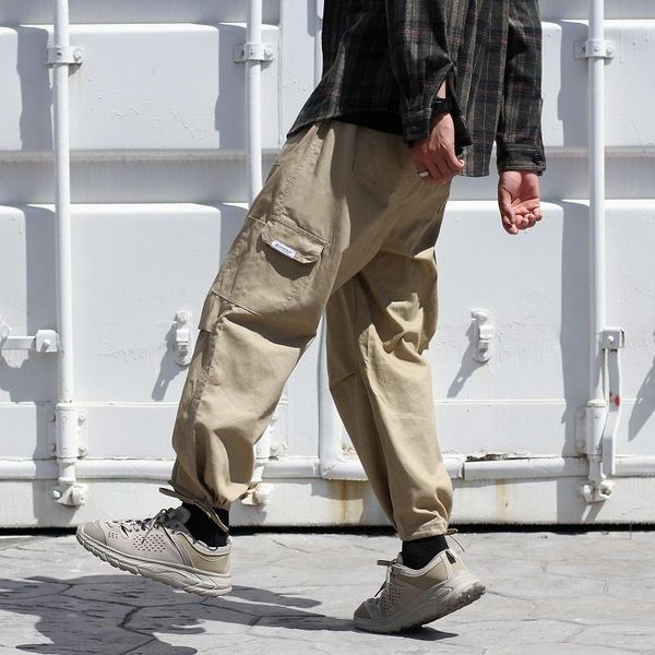 men's pants 2021 fashion men cargo loose solid color leisure hip hop street attire sports long size m-3xl, Black
men's pants 2021 fashion men cargo loose solid color leisure hip hop street attire sports long size m-3xl, Black