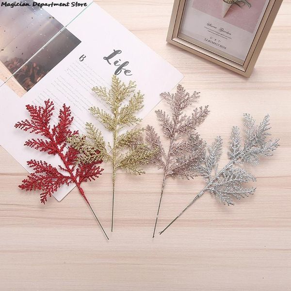 decorative flowers & wreaths christmas decorations simulation plant pine branches and leaves wedding flower shop decoration 21cm*11cm
decorative flowers & wreaths christmas decorations simulation plant pine branches and leaves wedding flower shop decoration 21cm*11cm