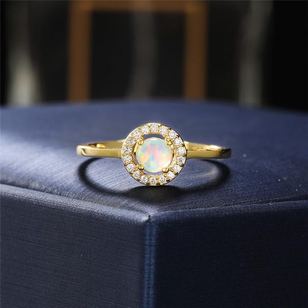 wedding rings white blue purple opal opening ring luxury crystal small round stone dainty rose gold color for women jewelry, Slivery;golden
wedding rings white blue purple opal opening ring luxury crystal small round stone dainty rose gold color for women jewelry, Slivery;golden
