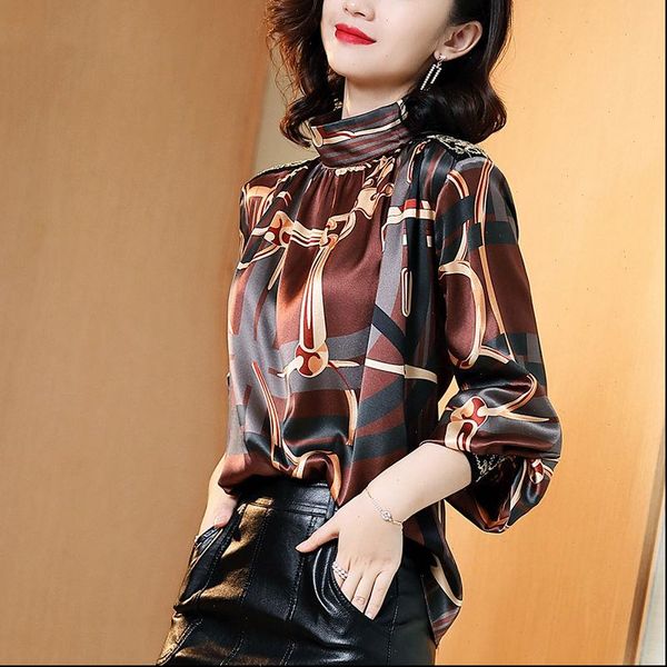 lantern sleeve womens blouses fashion print shirt female stand collar striped long hollow slim chiffon pullover women spring, White
lantern sleeve womens blouses fashion print shirt female stand collar striped long hollow slim chiffon pullover women spring, White