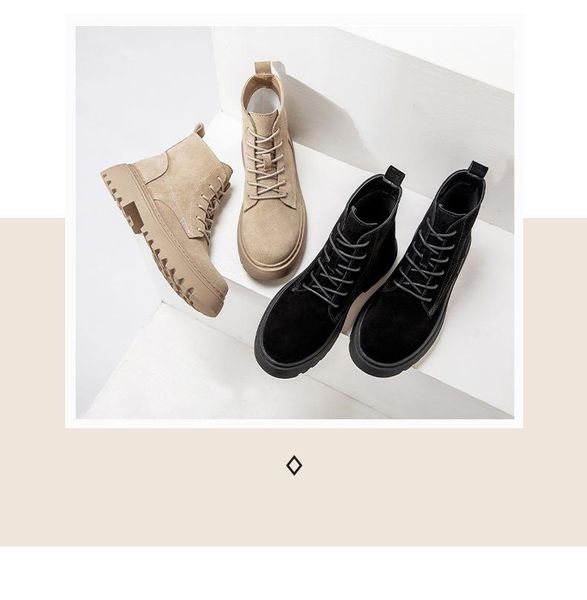 boots 2021 ankle suede leather women flat platform short ladies shoes fashion autumn winter, Black
boots 2021 ankle suede leather women flat platform short ladies shoes fashion autumn winter, Black