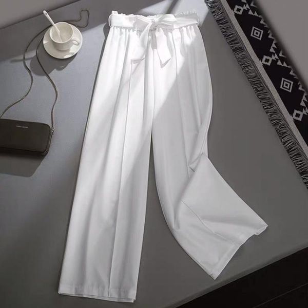 women's pants & capris summer korea fashion women high waist chiffon wide leg all-matched casual loose solid straight ankle-length s927, Black;white
women's pants & capris summer korea fashion women high waist chiffon wide leg all-matched casual loose solid straight ankle-length s927, Black;white
