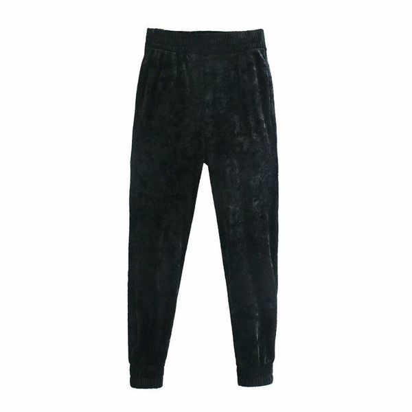 women's pants & capris spring 2021 style trousers loose gold diamond velvet lace-up are fashionable for no one to wear, Black;white
women's pants & capris spring 2021 style trousers loose gold diamond velvet lace-up are fashionable for no one to wear, Black;white