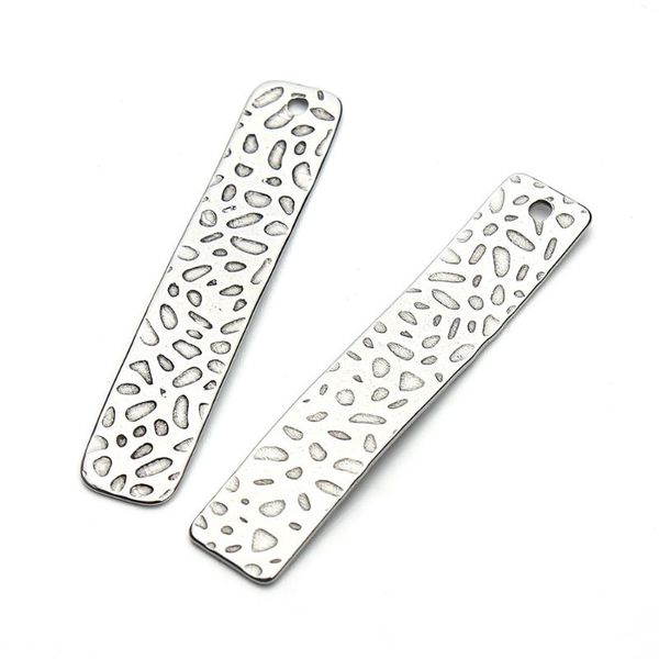 pendants doreen box creative stainless steel rectangle silver tone carved jewelry 4.2cm(1 5/8") x 0.8cm( 3/8"), 10 pcs, Black
pendants doreen box creative stainless steel rectangle silver tone carved jewelry 4.2cm(1 5/8") x 0.8cm( 3/8"), 10 pcs, Black