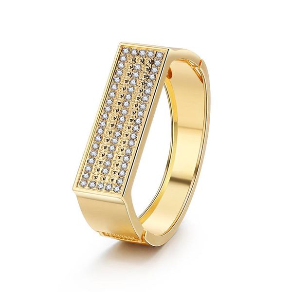 bangle ornapeadia 2021 fashion gold-plated for women minimalist wild word crystal polished wholesale bangles, Black
bangle ornapeadia 2021 fashion gold-plated for women minimalist wild word crystal polished wholesale bangles, Black