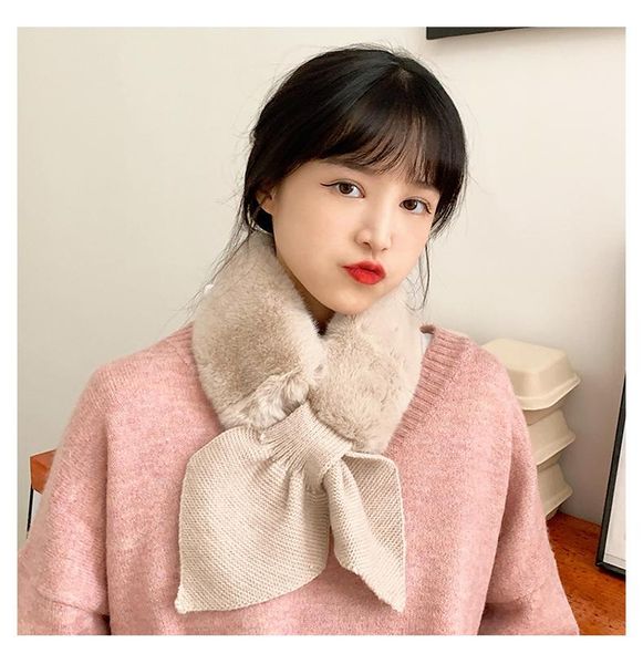 scarves korean style elegant cute warm scarf lovely cross faux fur straps shawl soft neck knitted winter autumn women girl lady, Blue;gray
scarves korean style elegant cute warm scarf lovely cross faux fur straps shawl soft neck knitted winter autumn women girl lady, Blue;gray