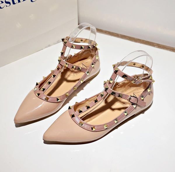 sandals wholesale and retail 2021 summer fashion pointed rivets with flat sole casual shoes, Black
sandals wholesale and retail 2021 summer fashion pointed rivets with flat sole casual shoes, Black