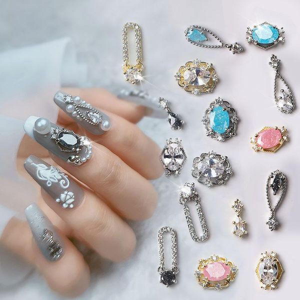 nail art decorations 1 pcs crystal zircon jewelry 2021 fashion flat bottom rhinestone nails accessories for diy manicure, Silver;gold
nail art decorations 1 pcs crystal zircon jewelry 2021 fashion flat bottom rhinestone nails accessories for diy manicure, Silver;gold